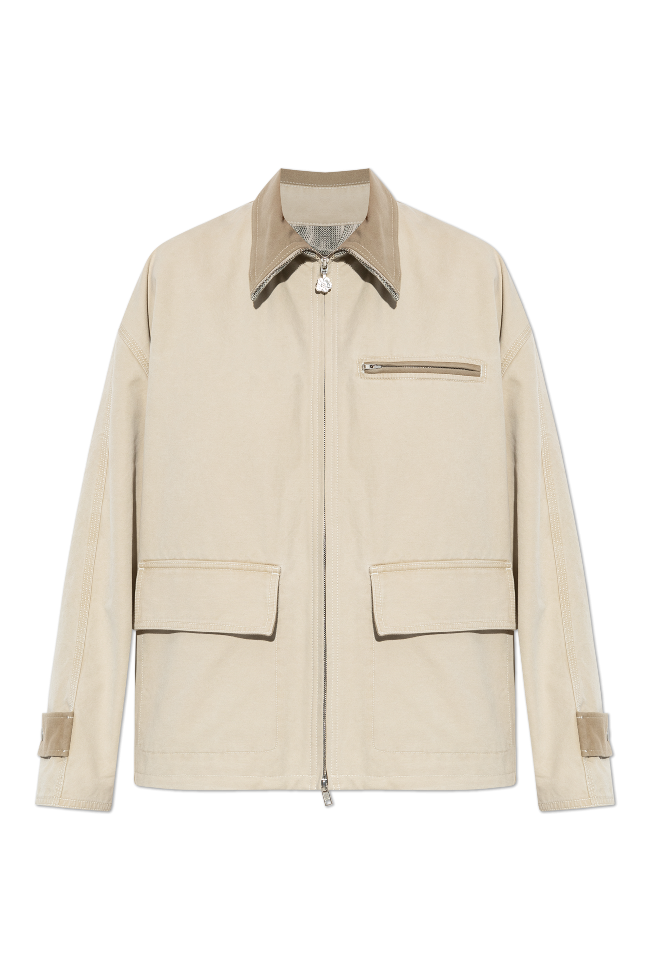 Beige Jacket with collar Kenzo - Vitkac GB